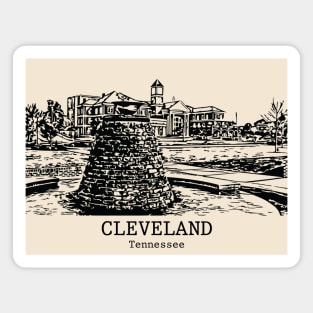 Cleveland - Tennessee Magnet